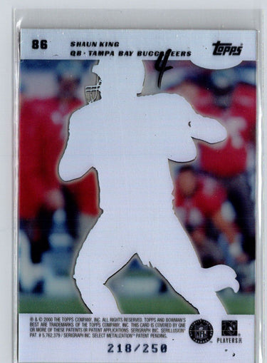 2000 Bowman's Best #86 Shaun King Acetate Parallel #/250 i49