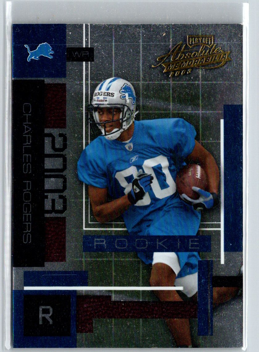 2003 Playoff Absolute Memorabilia #147 Charles Rogers #/1100 i48