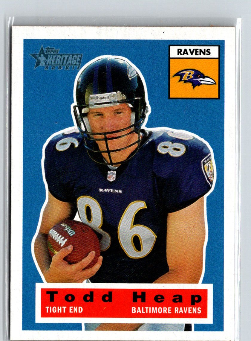 2001 Topps Heritage #120 Todd Heap #/1956 i48