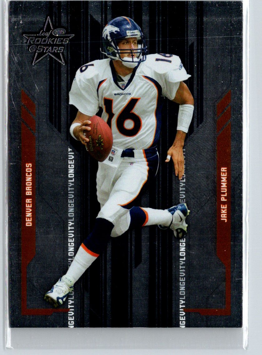 2005 Leaf Rookies & Stars Longevity #29 Jake Plummer Emerald #/150 i52