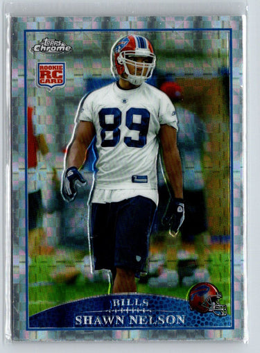 2009 Topps Chrome #TC182 Shawn Nelson Xfractors i52