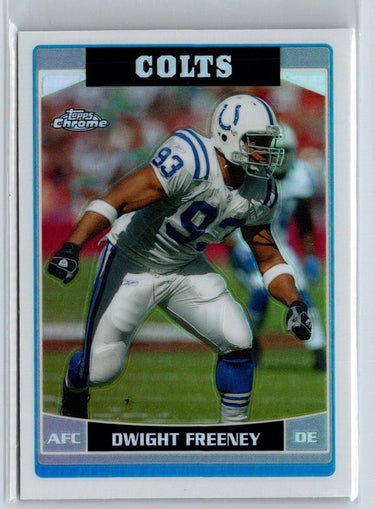 2006 Topps Chrome #37 Dwight Freeney Refractors i52