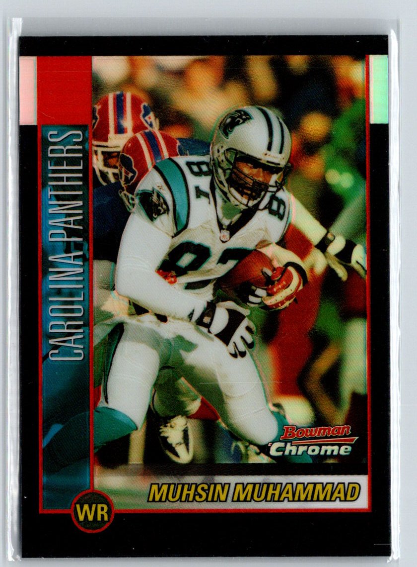 2002 Bowman Chrome #22 Muhsin Muhammad Refractors #/500 i52
