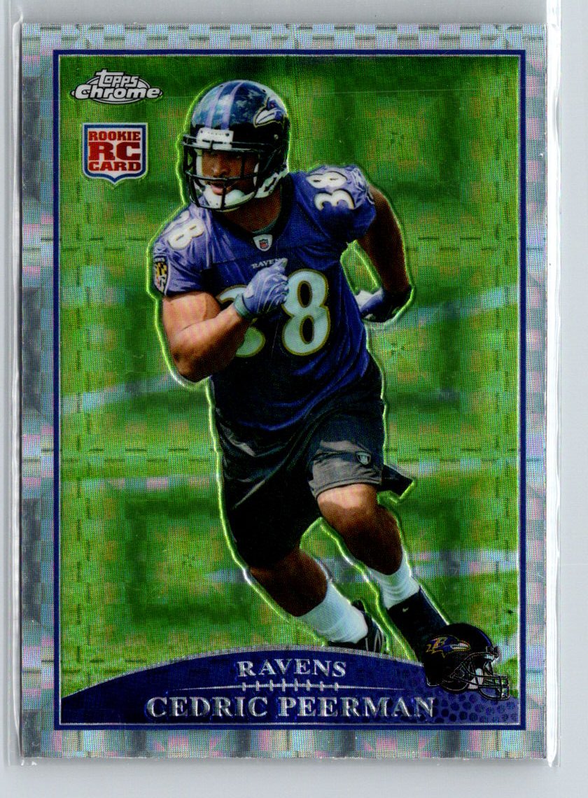 2009 Topps Chrome #TC163 Cedric Peerman Xfractors i52