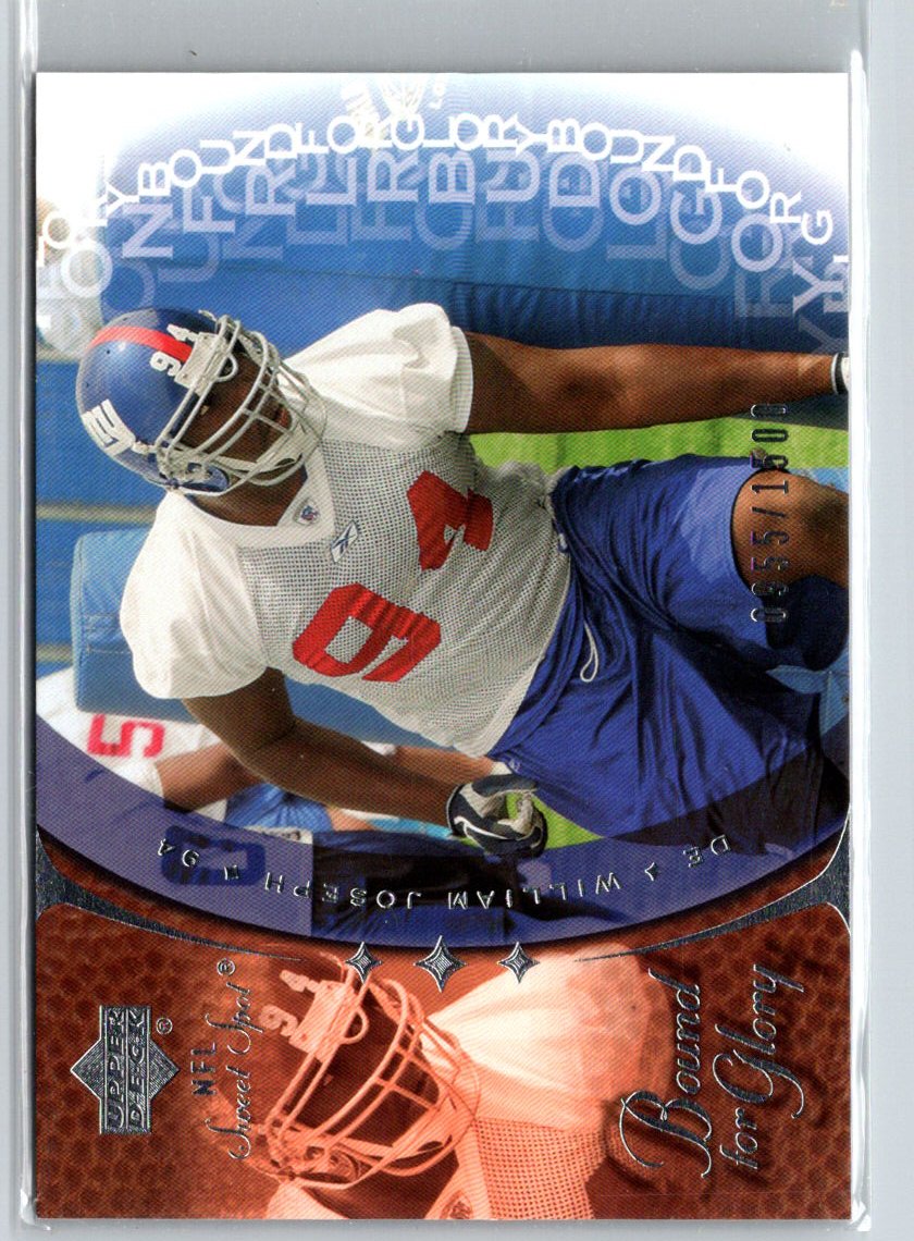 2003 Upper Deck Sweet Spot #108 William Joseph #/1500 i53