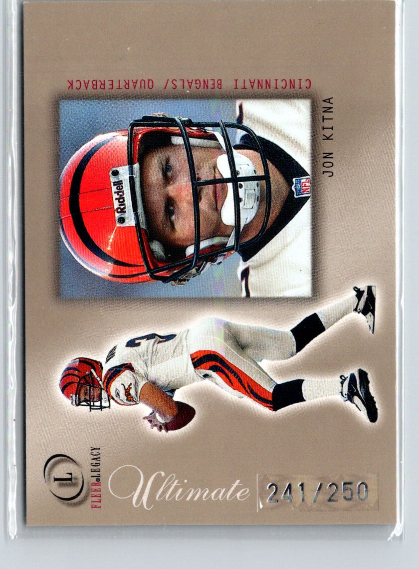 2001 Fleer Legacy #6 Jon Kitna Ultimate Legacy #/250 i54