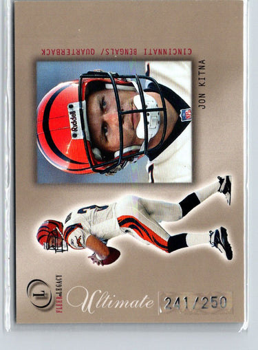 2001 Fleer Legacy #6 Jon Kitna Ultimate Legacy #/250 i54