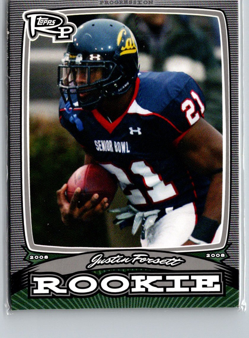 2008 Topps Rookie Progression #PR-JFO Justin Forsett Rookies Silver #/299 i54