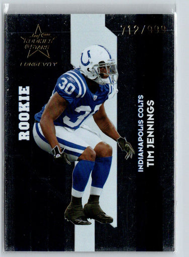 2006 Leaf Rookies & Stars #169 Tim Jennings #/999 i54