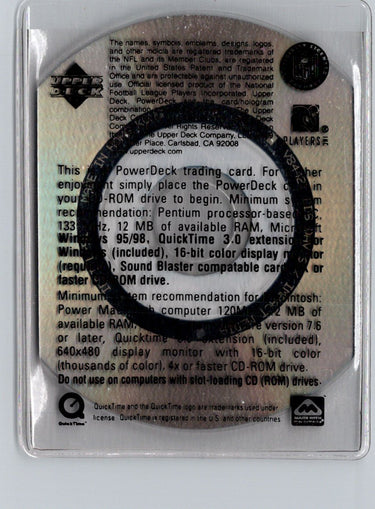 1999 Upper Deck PowerDeck #PD22 Donovan McNabb i54