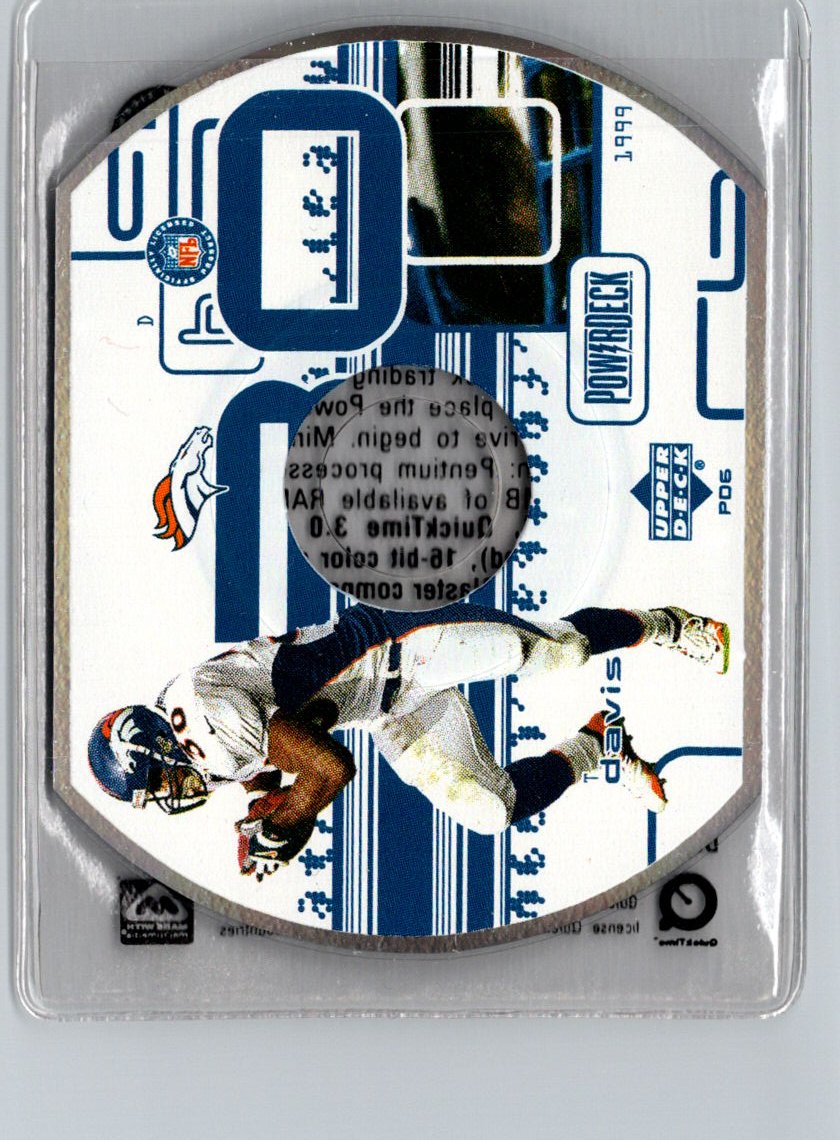 1999 Upper Deck PowerDeck #PD22 Donovan McNabb i54