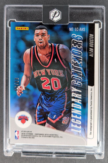 2018-19 Panini Contenders Optic Allan Houston Legendary Contenders Auto /99 H01