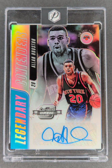 2018-19 Panini Contenders Optic Allan Houston Legendary Contenders Auto /99 H01