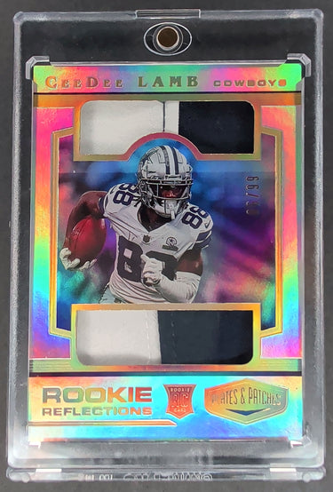 2020 Panini Plates & Patches - Rookie Reflections #RR-CD CeeDee Lamb #/99 H01