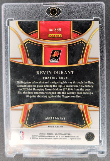 2023-24 Panini Select #399 Kevin Durant Tiger Prizms  H02