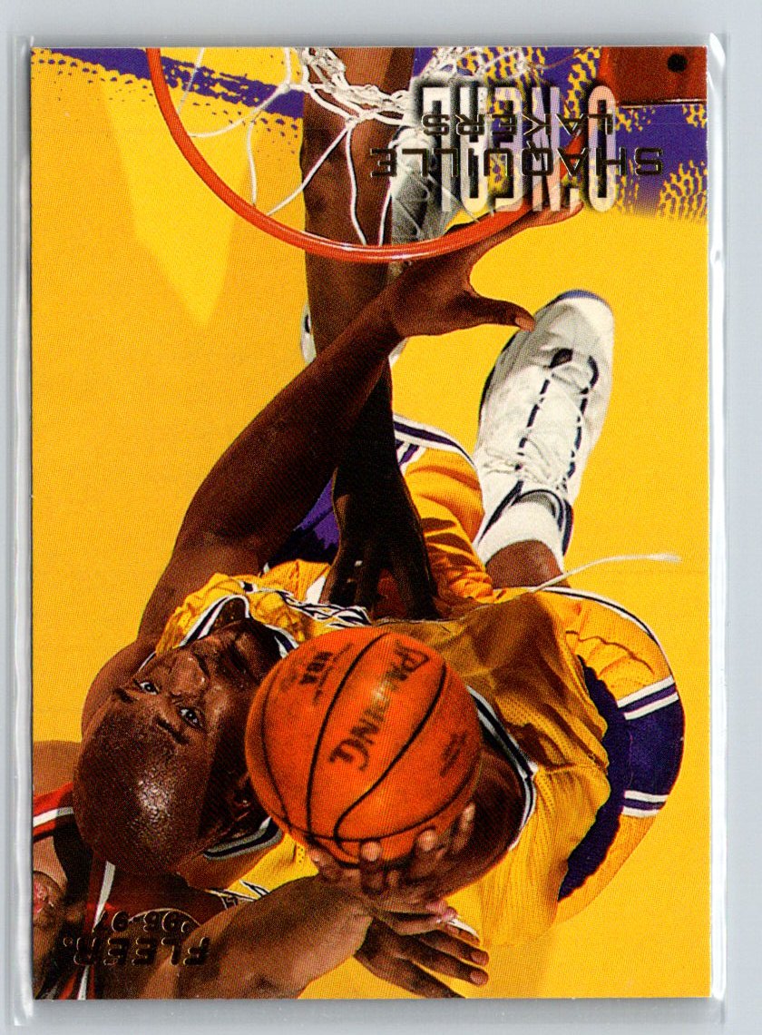 1996-97 Fleer #206 Shaquille O'Neal J01