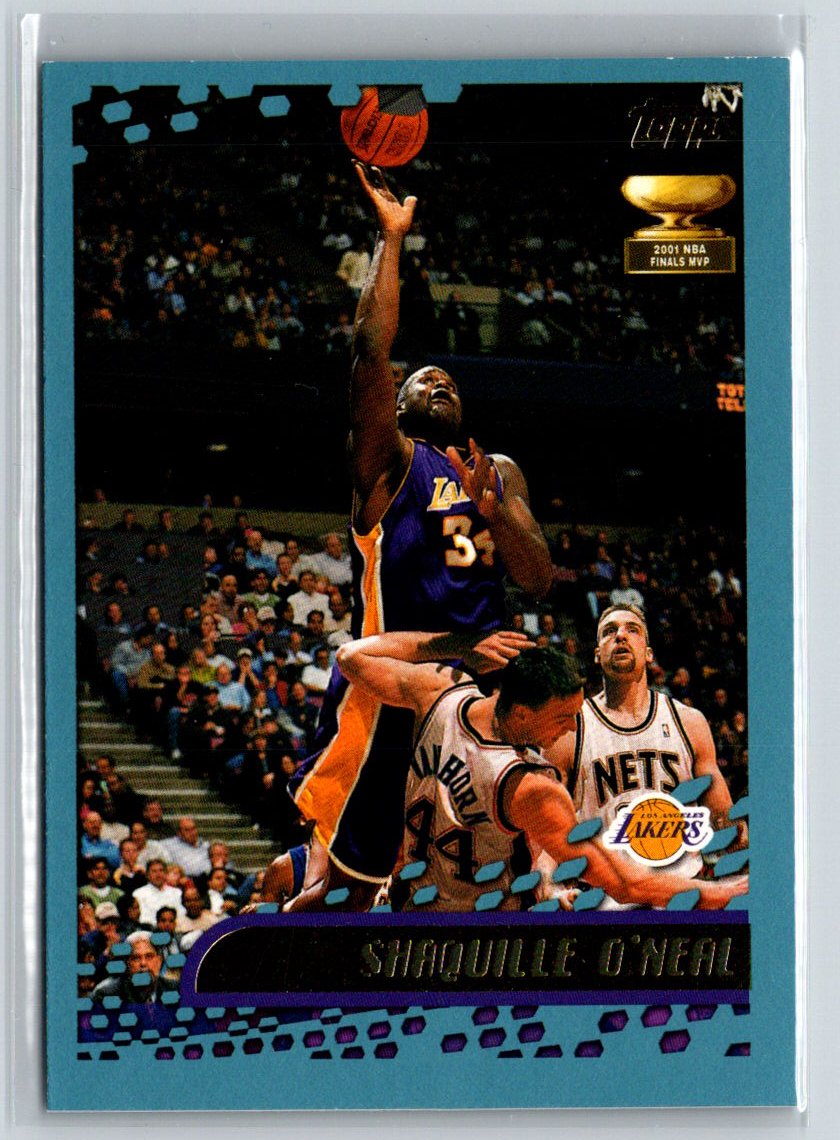 2001-02 Topps #PP1 Shaquille O'Neal Pre-Production J01