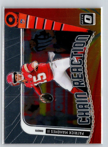 2024 Donruss Optic #6 Patrick Mahomes II Chain Reaction J01