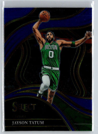 2023-24 Panini Select #245 Jayson Tatum Blue (Retail Base) J01
