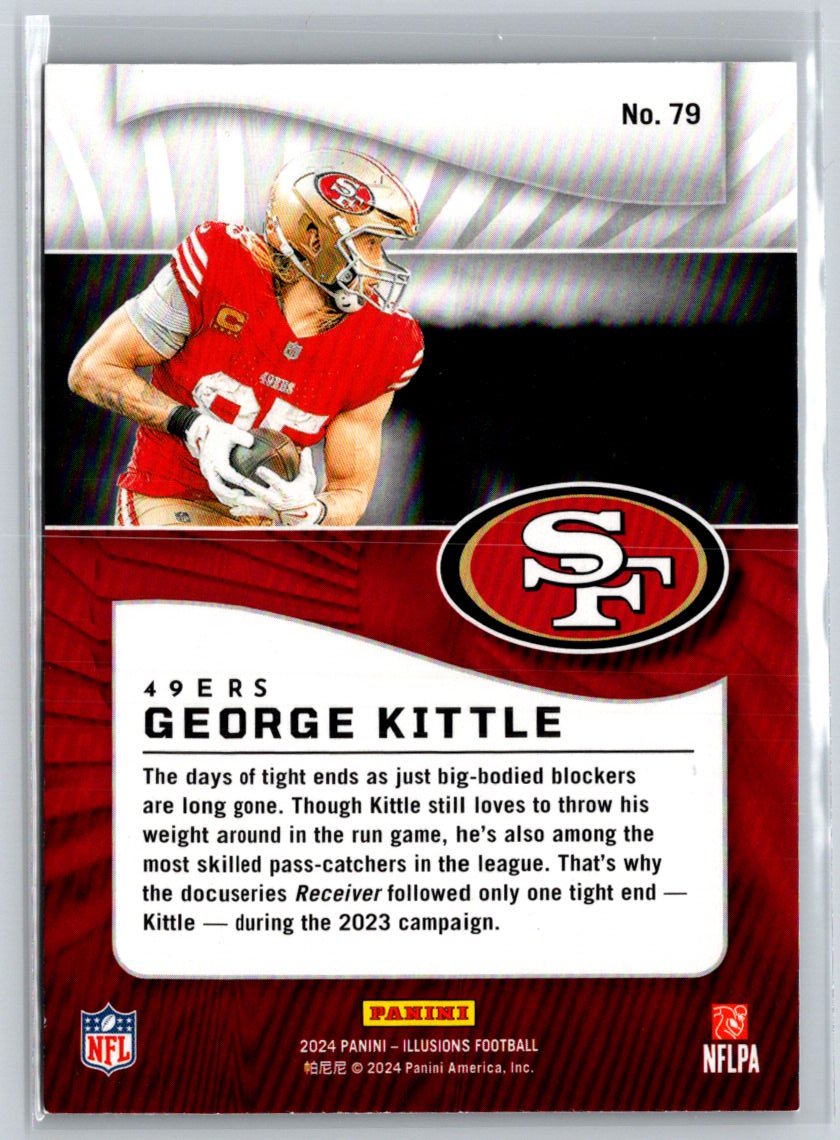 2024 Panini Illusions #79 George Kittle Retail J03
