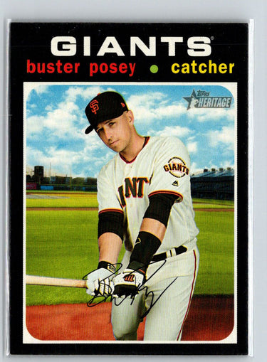 2020 Topps Heritage #133 Buster Posey J03