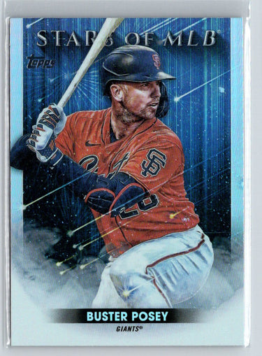 2022 Topps #SMLBC-18 Buster Posey Stars of MLB Chrome J03