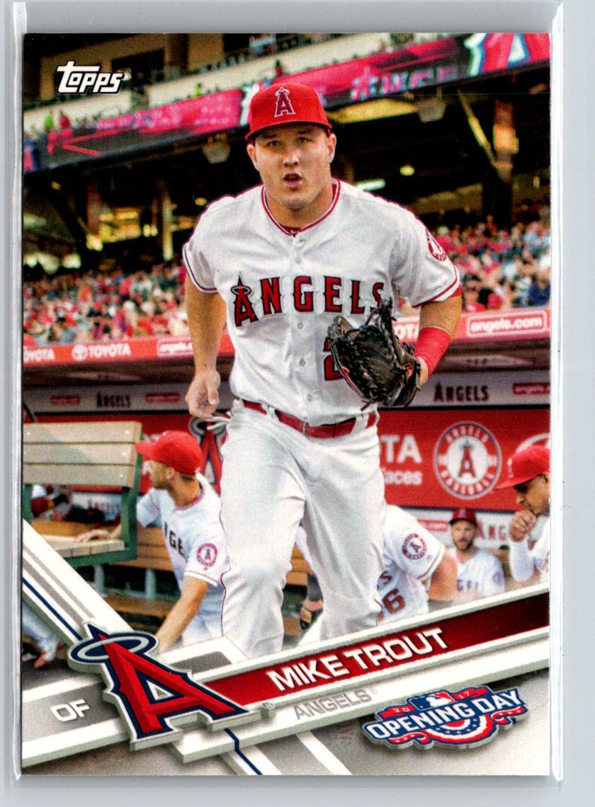 2017 Topps Holiday #HMW25 Mike Trout J04