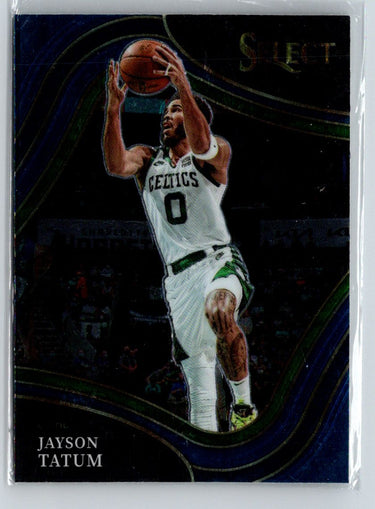 2021-22 Panini Select #206 Jayson Tatum Blue (Retail Base) J04