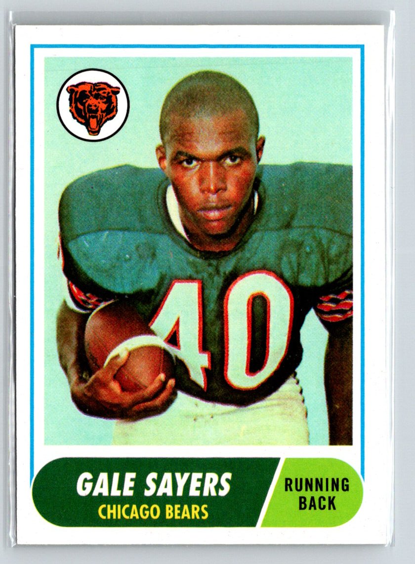 2010 Topps #75 Gale Sayers Anniversary Reprints J04