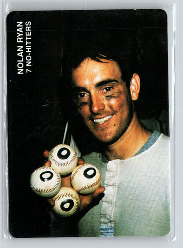 1992 Mother's Cookies Nolan Ryan 7 No-Hitters #4 Nolan Ryan J04