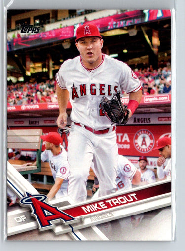 2017 Topps Los Angeles Angels #ANG-1 Mike Trout J05