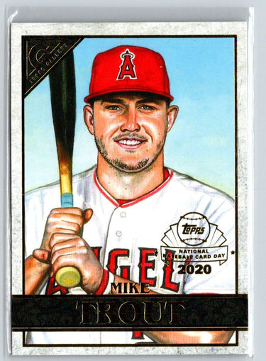 2020 Topps Chrome #GP-1 Mike Trout Topps Gallery NBCD Preview J05