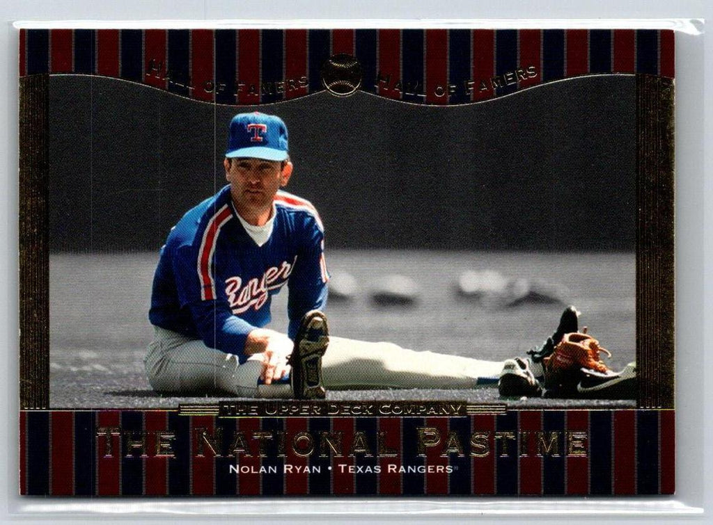 2001 Upper Deck Hall of Famers #63 Nolan Ryan J06