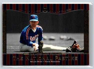 2001 Upper Deck Hall of Famers #63 Nolan Ryan J06
