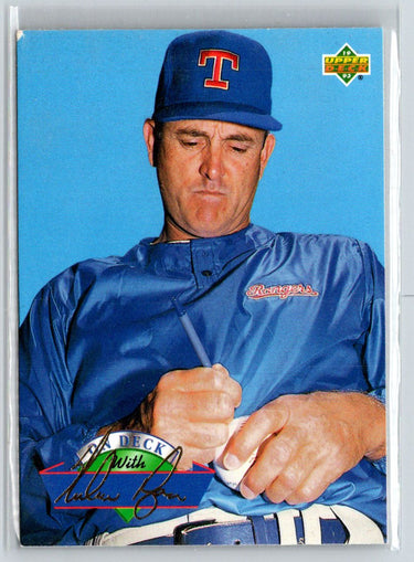 1993 Upper Deck #D20 Nolan Ryan On Deck J08