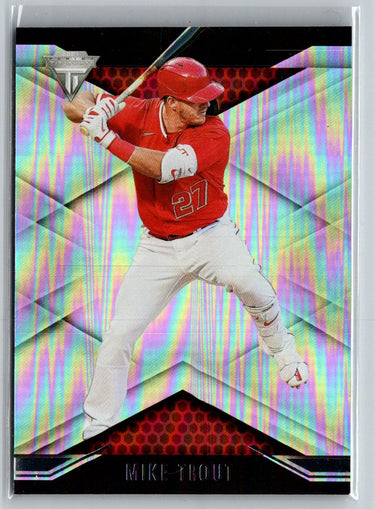 2021 Panini Chronicles #16 Mike Trout Titanium J08