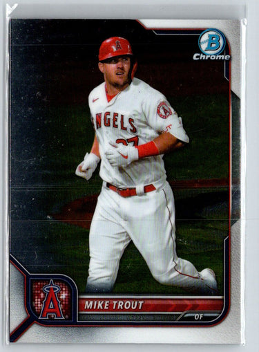 2022 Bowman Chrome #13 Mike Trout J08