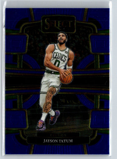 2023-24 Panini Select #45 Jayson Tatum Blue (Retail Base) J08