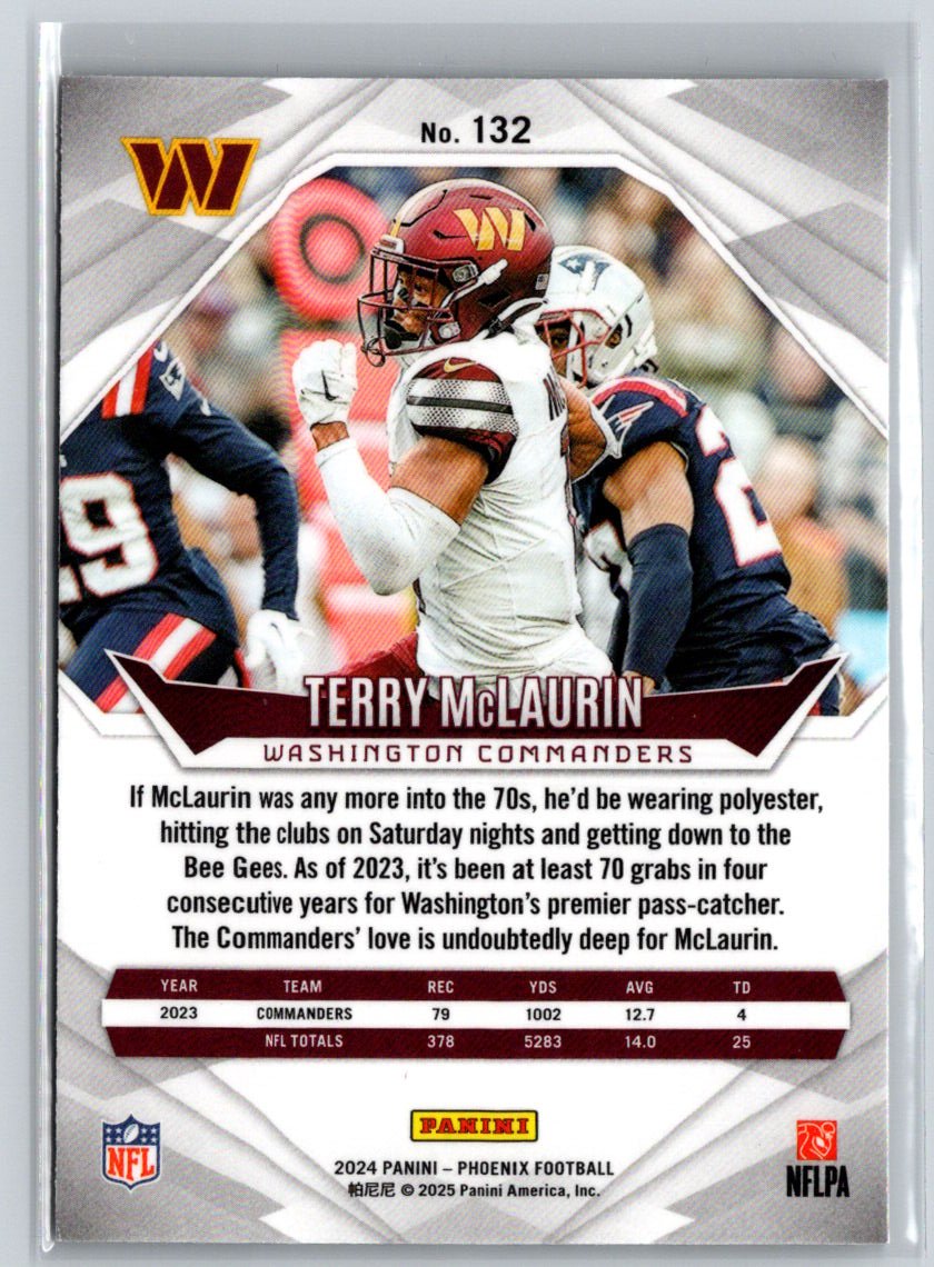 2024 Panini Phoenix #132 Terry McLaurin International J10