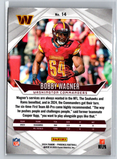 2024 Panini Phoenix #14 Bobby Wagner International J10