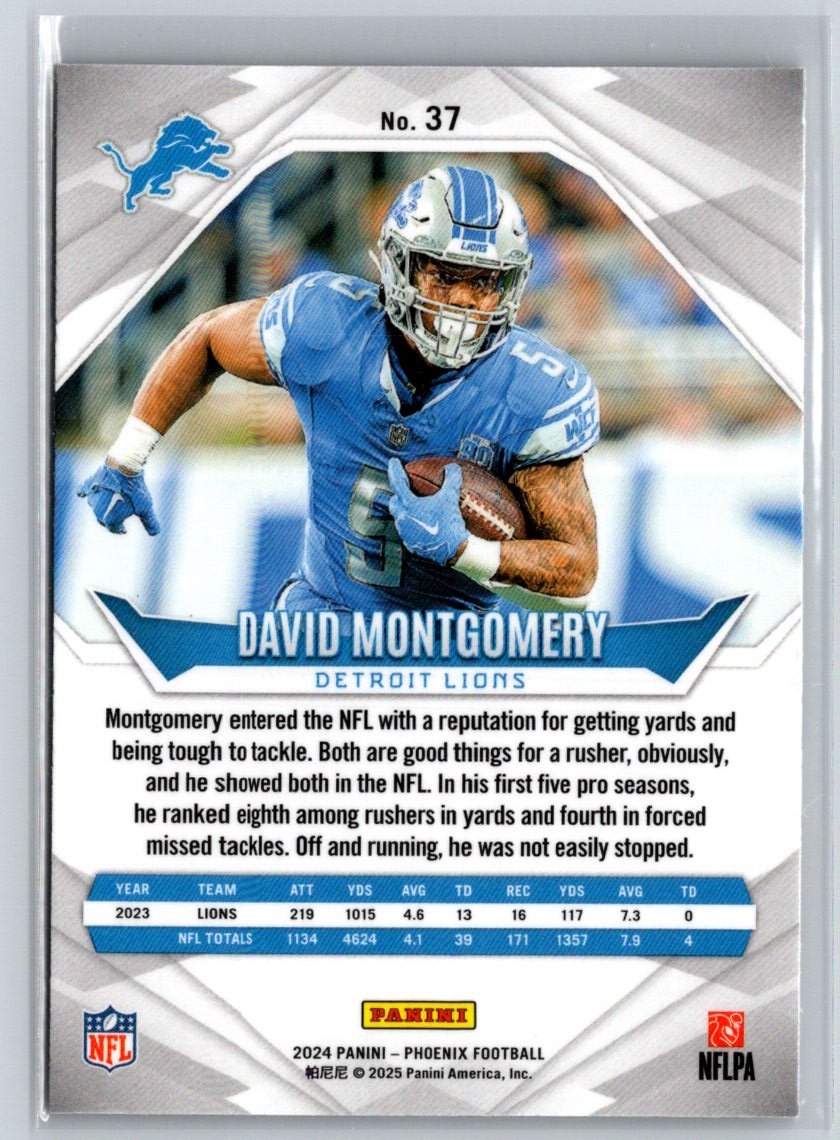 2024 Panini Phoenix #37 David Montgomery International J10
