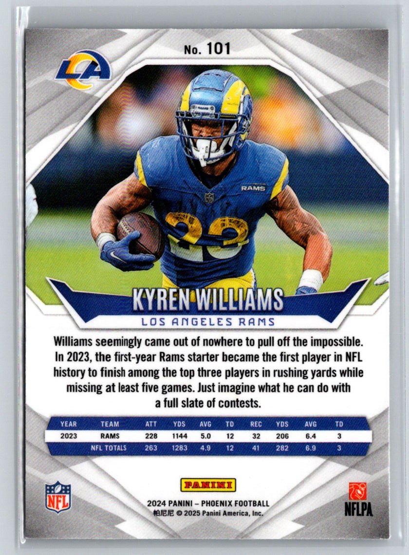 2024 Panini Phoenix #101 Kyren Williams International J11