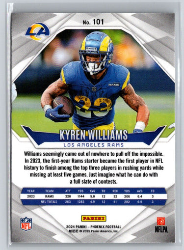 2024 Panini Phoenix #101 Kyren Williams International J11