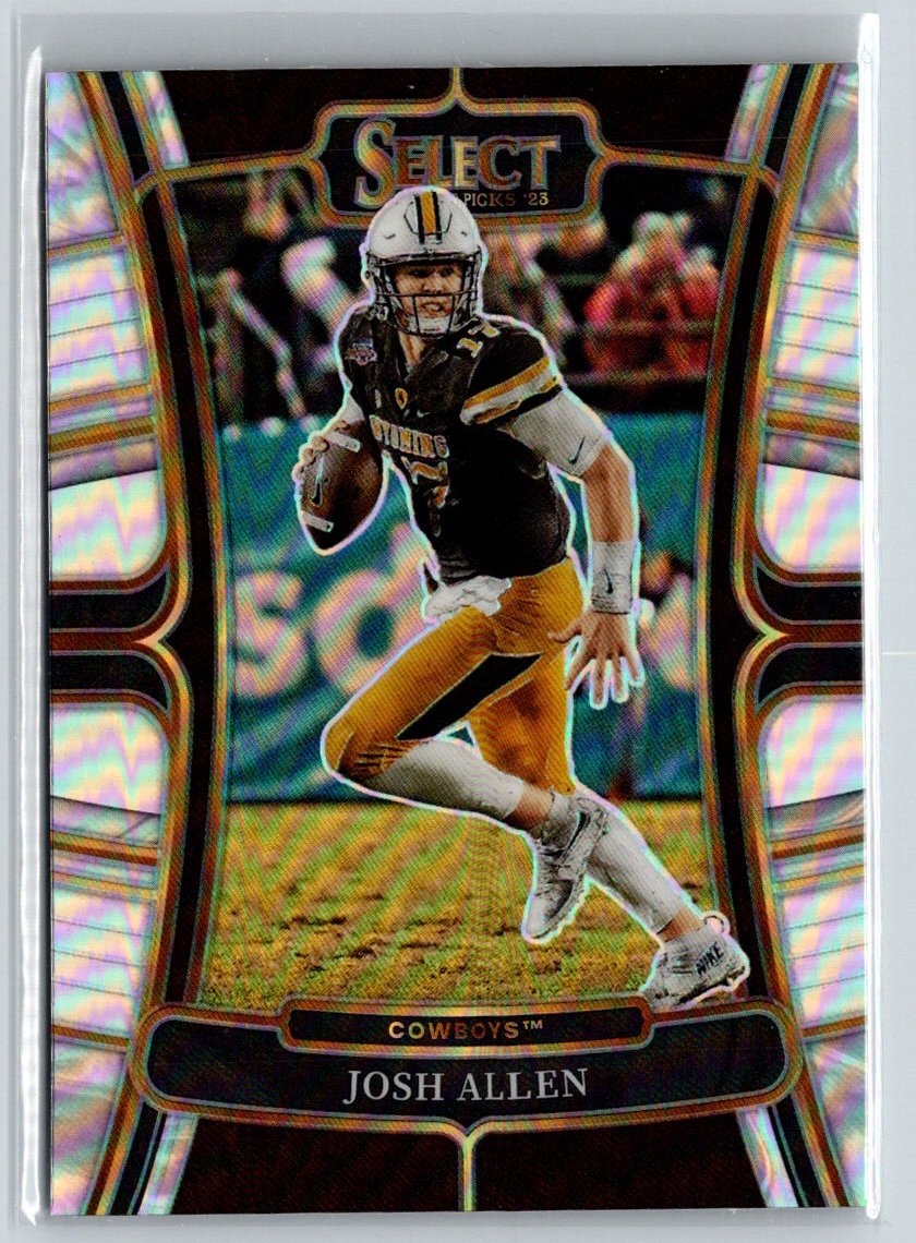 2023 Panini Select Draft Picks #27 Josh Allen Silver Prizm J14