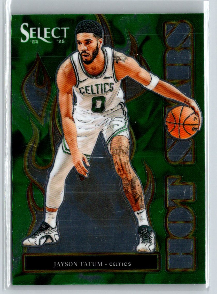 2024-25 Panini Select #5 Jayson Tatum Hot Stars J14
