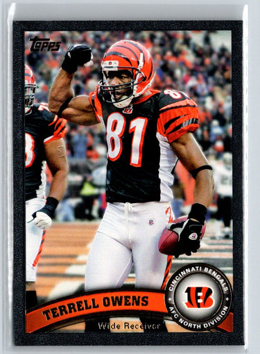 2011 Topps #272 Terrell Owens Black #/55 J15
