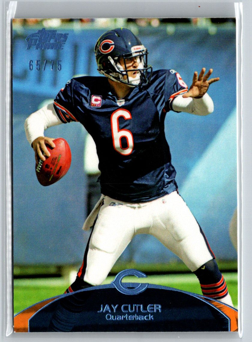 2011 Topps Prime #147 Jay Cutler Powder Blue #/75 J15