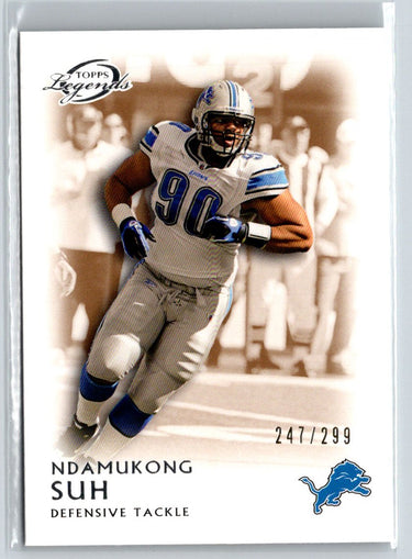 2011 Topps Gridiron Legends #32 Ndamukong Suh Bronze #/299 J15