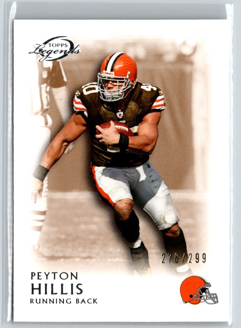 2011 Topps Gridiron Legends #121 Peyton Hillis Bronze #/299 J15