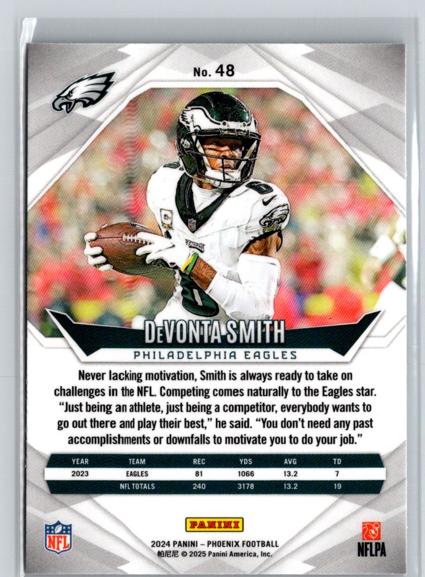 2024 Panini Phoenix #48 DeVonta Smith International J16